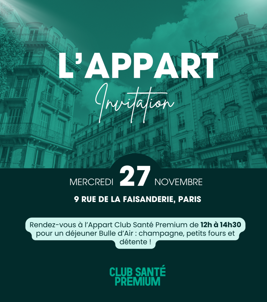 Rejoignez l'Appart Club Santé Premium à l'ADF 2024  ! Échangez, rechargez vos batteries et découvrez votre nouvelle communauté.